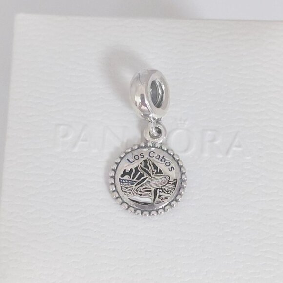 Pandora Pandora Mexico Los Cabos Whale Dangle Charm Travel Destination Pendant - Picture 3 of 7